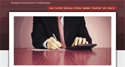 Desktop Screenshot of davidsoncpa.com